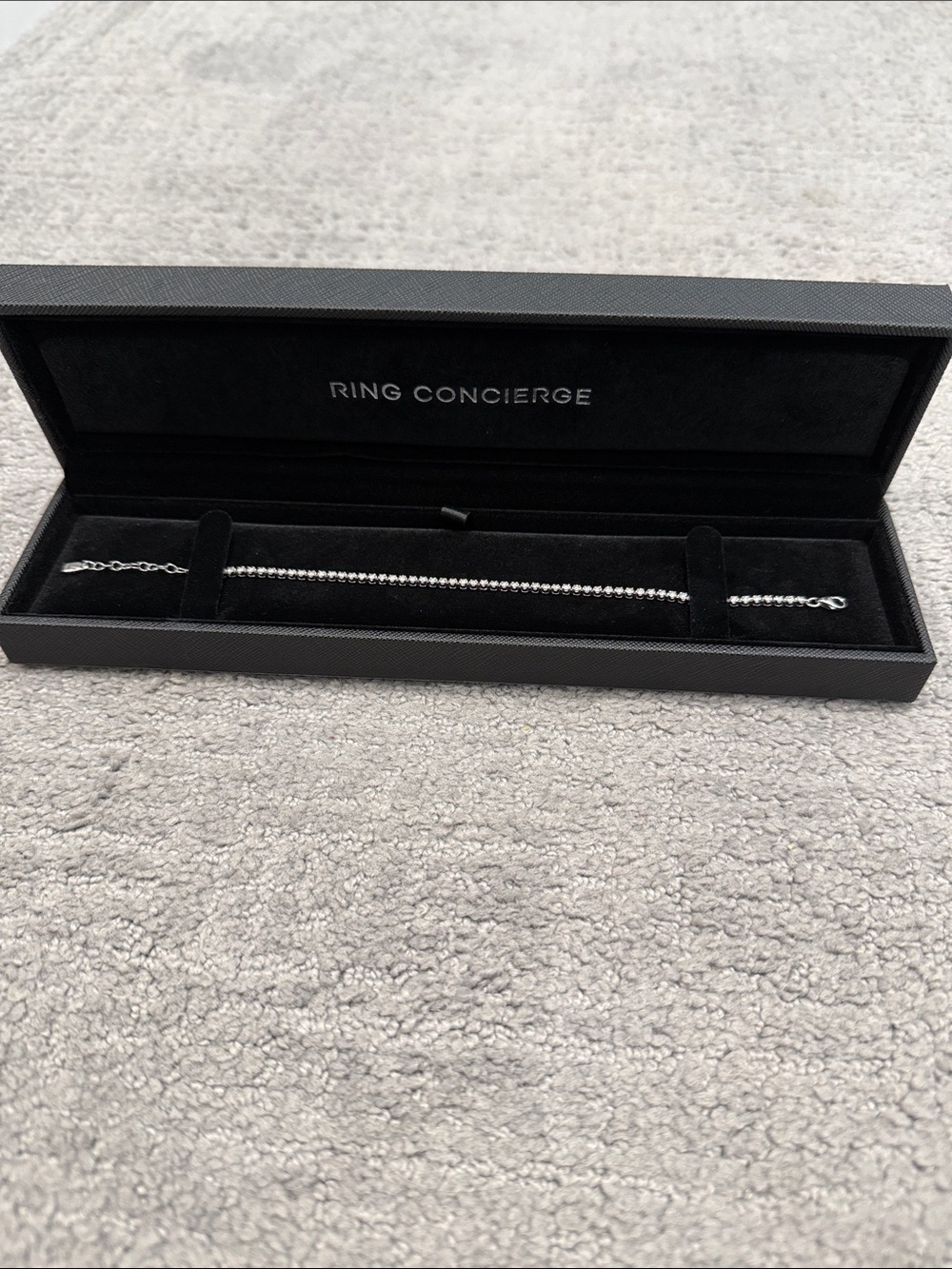 Ring Concierge Mini Diamond Tennis Bracelet
